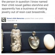 Breastmilk Jewelry