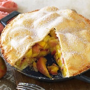 Chunky Nectarine Pie