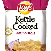 Lay&#39;s Kettle-Cooked Maui Onion