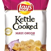 Lay's Kettle-Cooked Maui Onion