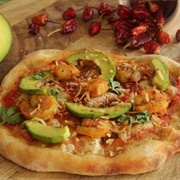 Avocado and Coconut Pizza