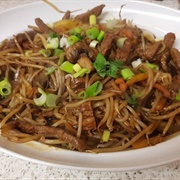 Beef and Bean Sprouts