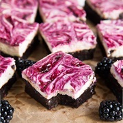 Blackberry Cheesecake Fudge