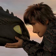 Hiccup & Toothless (How to Train Your Dragon, 2010)