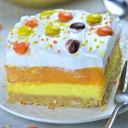 Candy Corn Lasagna