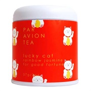 Par Avion Tea Lucky Cat