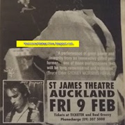 Jeff Buckley 1996 St James Theatre