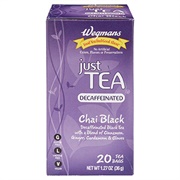 Wegmans Decaf Chai Black
