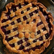 Oregon Grape (Mahonia) Pie