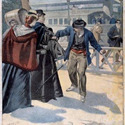 Empress Elisabeth of Austria Assassinated by  Luigi Lucheni 1898