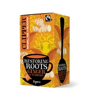 Clipper Restoring Roots Ginger & Turmeric Tea