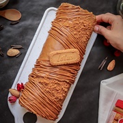 Lotus Biscoff Swiss Roll