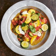 Courgette Tomato Ragout