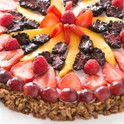 Apricot Yogurt Pizza