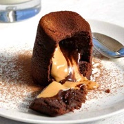 Peanut Butter Lava Cake
