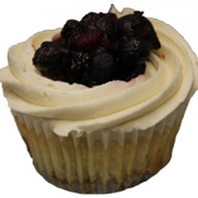 Ava's Cupcakes Blueberry Cheesecake Cupcake