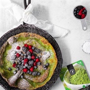 Matcha Lychee Pancake
