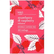 M&S Food Strawberry & Raspberry Infusion Tea