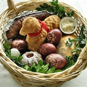 Traditional Easter Food in Poland and Ukraine