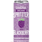 Good Drink Organic Spritzer Wild Blackberry