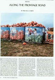 Along the Frontage Road (Michael Chabon)