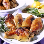 Rosemary-Lemon Wings