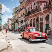 Ride in a Vintage Car in Hava (Cuba)
