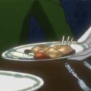 Roasted Wild Rabbit With Red Currant Jelly and Leeks