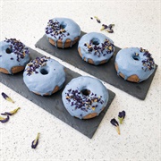 Butterfly Pea Donut