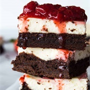 Strawberry Cheesecake Brownies