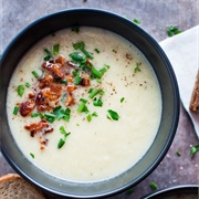 Cauliflower Leek Soup