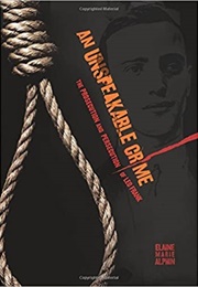 An Unspeakable Crime (Elaine Marie Alphin)