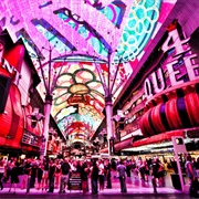 Viva Vision Light Show - Fremont Street, Las Vegas, NV