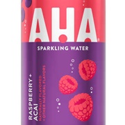 AHA Sparkling Water Raspberry + Acai