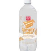 Harris Teeter Simply Clear Orange Cream Sparkling Water
