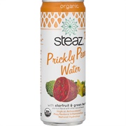 Steaz Prickly Pear Water With Starfruit & Green Tea