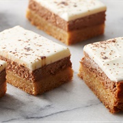 White Russian Cheesecake Cookie Bars