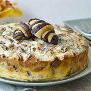 Rugelach Bread Pudding Cheesecake