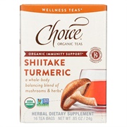 Choice Organics Shiitake Turmeric Tea