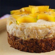 Pineapple and Starfruit Cheesecake