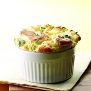 Broccoli With Cheese Soufflé