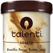 Talenti Vanilla Peanut Butter Swirl Gelato