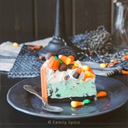 Halloween Kit Kat Ice Cream Cake