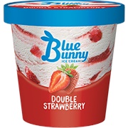 Blue Bunny Double Strawberry Swirl