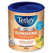 Tetley Lemon & Orange With Vitamin D Tea