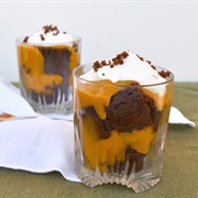 Pumpkin and Gingerbread Trifle