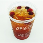 McCafé Peach Berry Tea