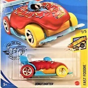 GTB92	60	Donut Drifter (2nd Color)	Fast Foodie GTD60	60	Donut Drifter (3rd Color)	Red Edition