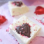 Chocolate Heart Fudge