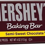 HERSHEY&#39;s Semi-Sweet Chocolate Baking Bar